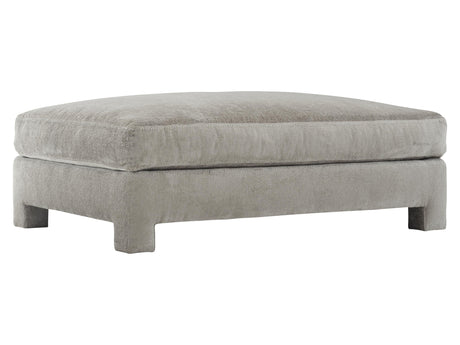 Mily Grey Fabric Cocktail Ottoman - Ornate Home