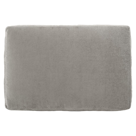 Mily Grey Fabric Cocktail Ottoman - Ornate Home