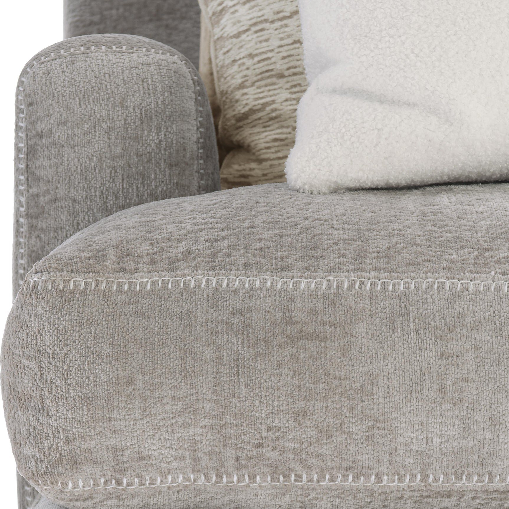 Mily Grey Fabric Sofa - Ornate Home
