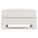 Mily Ivory Bumper Ottoman - Ornate Home