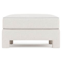 Mily Ivory Bumper Ottoman - Ornate Home