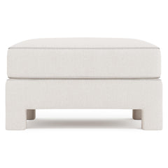 Mily Ivory Bumper Ottoman - Ornate Home