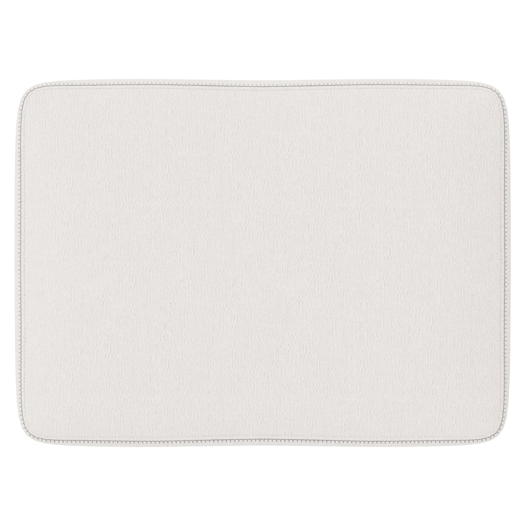 Mily Ivory Bumper Ottoman - Ornate Home