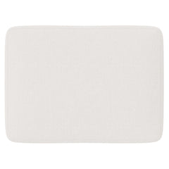 Mily Ivory Bumper Ottoman - Ornate Home