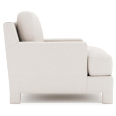 Mily Ivory Chair Without Pillows - Ornate Home
