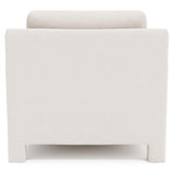 Mily Ivory Chaise Without Pillows - Ornate Home