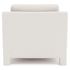 Mily Ivory Chaise Without Pillows - Ornate Home