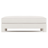 Mily Ivory Cocktail Ottoman - Ornate Home