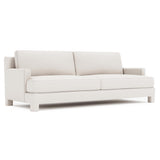 Mily Ivory Sofa Without Pillows - Ornate Home