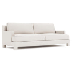 Mily Ivory Sofa Without Pillows - Ornate Home