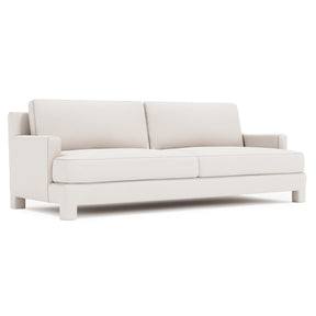 Mily Ivory Sofa Without Pillows - Ornate Home
