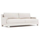 Mily Ivory Sofa Without Pillows - Ornate Home