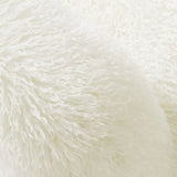 Mina White Faux Fur Accent Chair - Ornate Home