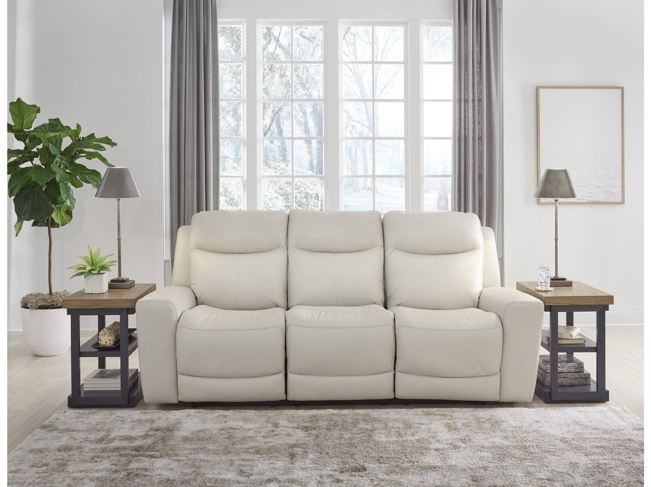 Mindanao Coconut Power Reclining Sofa - Ornate Home