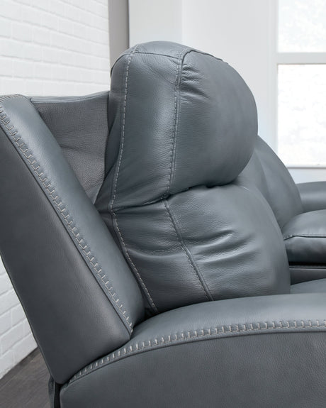 Mindanao Steel Power Recliner - Ornate Home