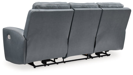 Mindanao Steel Power Reclining Sofa, Loveseat and Recliner - Ornate Home