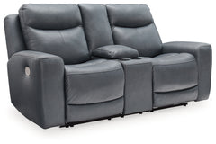 Mindanao Steel Power Reclining Sofa, Loveseat and Recliner - Ornate Home