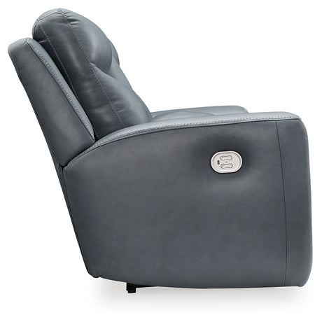 Mindanao Steel Power Reclining Sofa, Loveseat and Recliner - Ornate Home