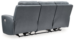 Mindanao Steel Power Reclining Sofa - Ornate Home