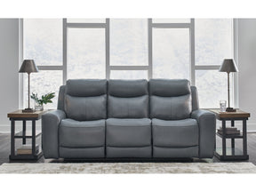 Mindanao Steel Power Reclining Sofa - Ornate Home