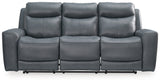 Mindanao Steel Power Reclining Sofa - Ornate Home