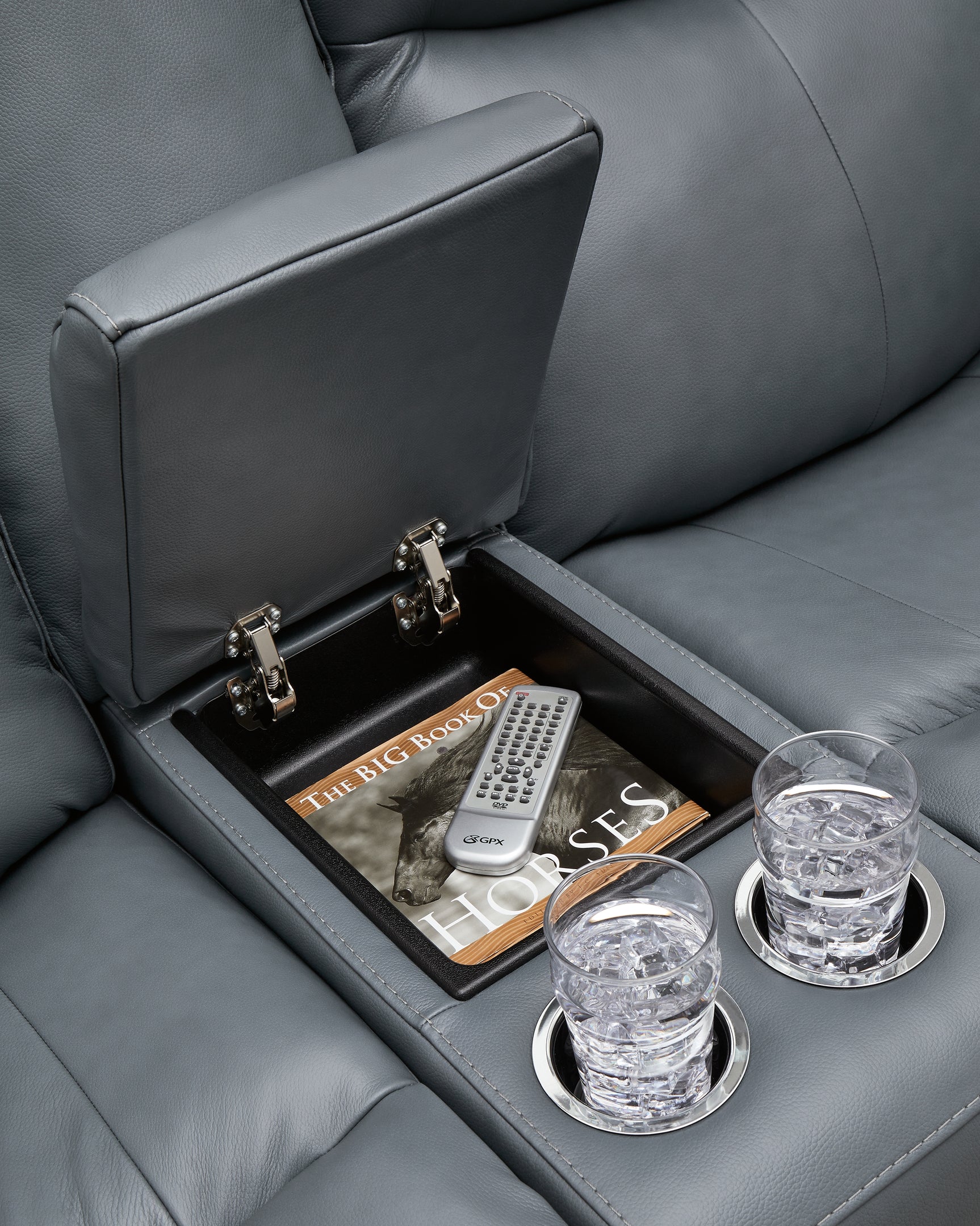 Mindanao Steel Power Reclining Sofa and Loveseat (Online Special Price) - Ornate Home