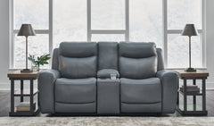 Mindanao Steel Power Reclining Sofa and Loveseat - Ornate Home