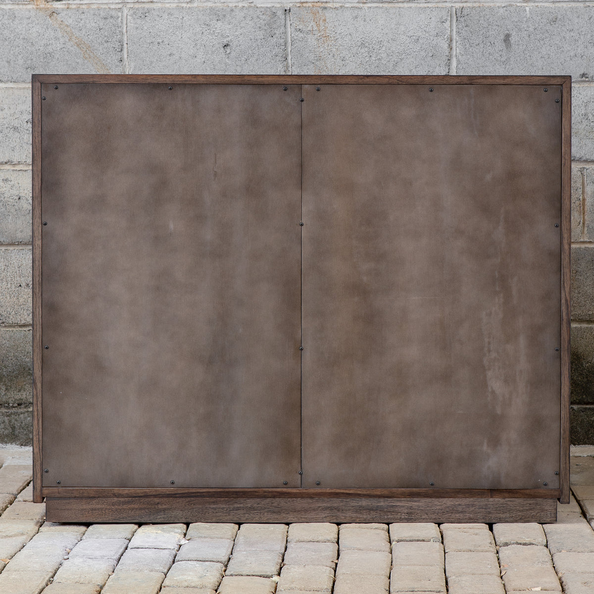 Mindra Bronze/Woodtone Drawer Chest - Ornate Home