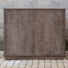Mindra Bronze/Woodtone Drawer Chest - Ornate Home