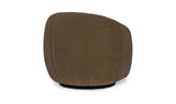 Mindy Cool Brown Swivel Chair - Ornate Home