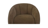 Mindy Cool Brown Swivel Chair - Ornate Home