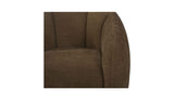 Mindy Cool Brown Swivel Chair - Ornate Home