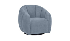 Mindy Light Blue Swivel Chair - Ornate Home