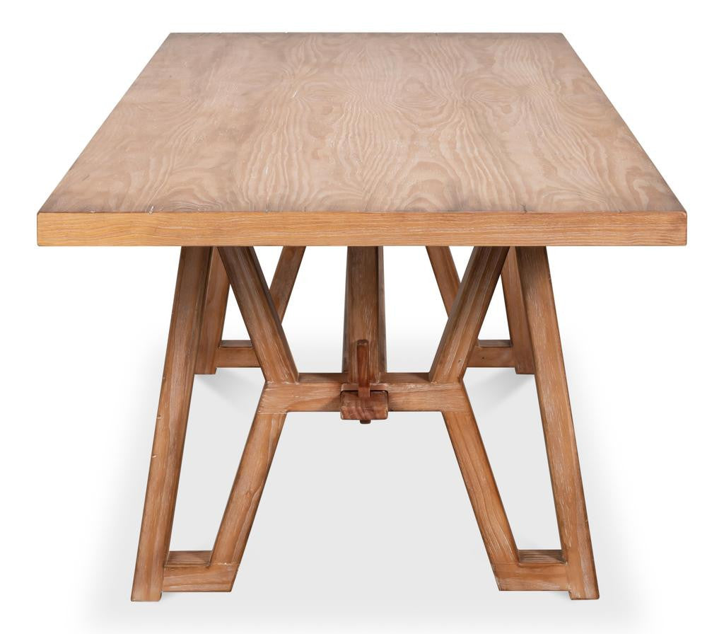 Miner's Camp Natural Dining Table - Ornate Home