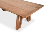 Miner's Camp Natural Dining Table - Ornate Home