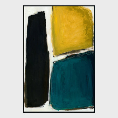 Mineral Black Painting Art 48x72 by Buddy Whitlock Painting - Ornate Home