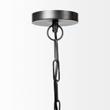 Minerva Gray Metallic Hammered Detail Pendant Light - Ornate Home