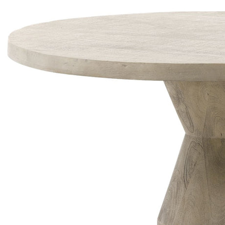Minerva Grey Wash Dining Table - Ornate Home
