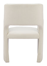 Minet Linen White Dining Chair - Ornate Home