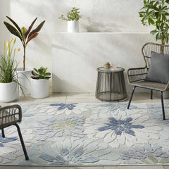Minga Cream Outdoor Area Rug - Clearance - Ornate Home