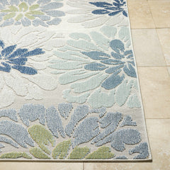 Minga Cream Outdoor Area Rug - Clearance - Ornate Home