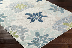 Minga Cream Outdoor Area Rug - Clearance - Ornate Home