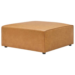 Mingle Tan 6-Piece Vegan Leather Furniture Set - Ornate Home