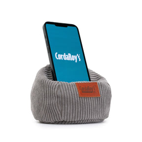 Mini Phone Holder Desk Bean Bag - Corduroy - Ornate Home
