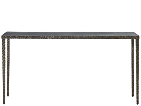 Minimalist Oil Rubbed Bronze Console Table - Ornate Home