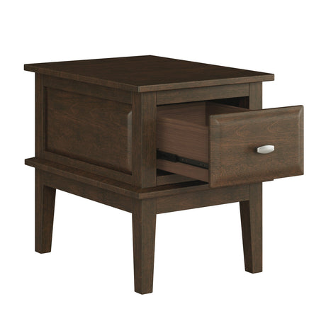 Minot Brown Cherry End Table - Ornate Home