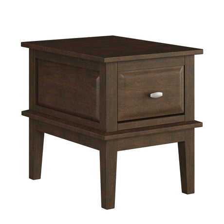 Minot Brown Cherry End Table - Ornate Home