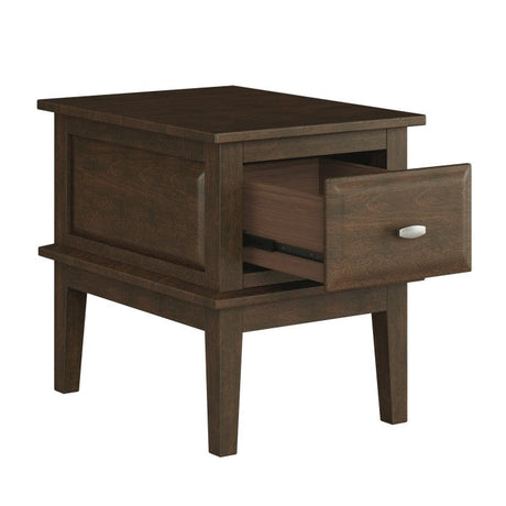 Minot Brown Cherry End Table - Ornate Home