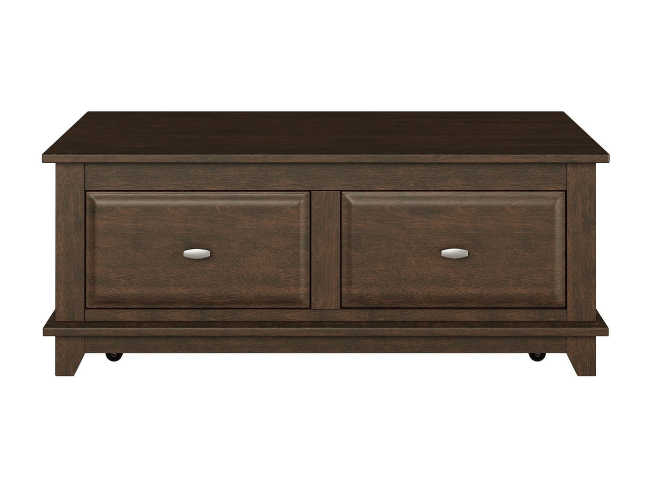 Minot Brown Cherry Lift Top Cocktail Table - Ornate Home