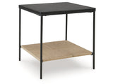 Minrich Black/Natural Accent Table (Online Special Price) - Ornate Home